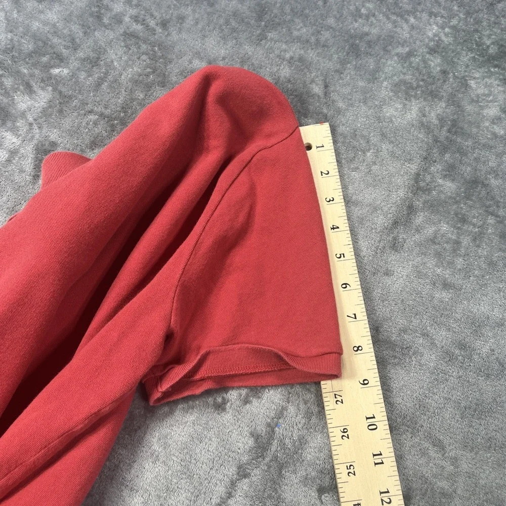 Ralph Lauren‎ Polo Shirt Mens L Red Classic Fit Short Sleeve Pony Preppy Knit